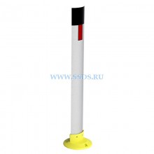 Сигнальный дорожный столбик пластиковый 0.75 м (гибкий полукруглый) ГОСТ 32843-2014 Тип С-2