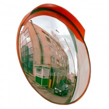 Зеркало дорожное круглое с защитным козырьком (500, 600 и 900 мм)